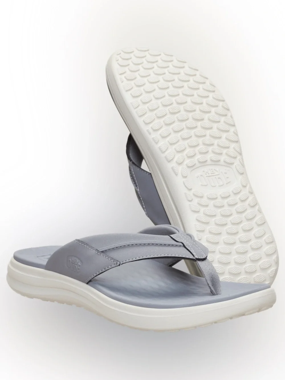 Hey Dude | Finn Flip Men’s | Grey White